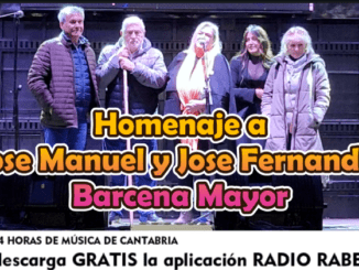 Homenaje en Barcena Mayor a Jose Manuel y Jose Fernando