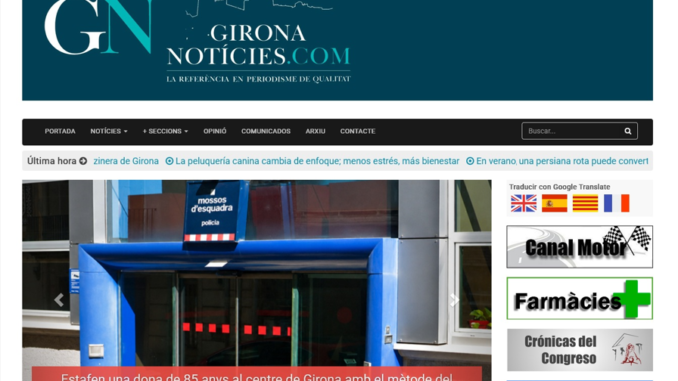 Girona Notícies se consolida como uno de los diarios digitales con mayor crecimiento de Cataluña cuando se acerca a sus 21 años de historia