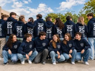 Sudaderas de grupo en Asturias: una tradición que sigue muy presente entre los estudiantes